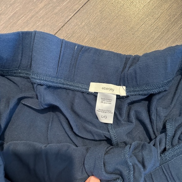 Men's Eberjey William TENCEL Modal Long PJ Set Size Large - Picture 6 of 9